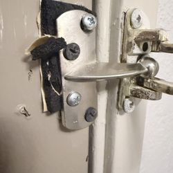 My room lock after the "fix"