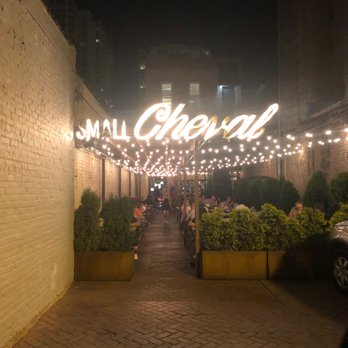 Small Cheval- Old Town - The outside. It's down an alley, so make sure not to miss it - Burgers Near Me - Chicago, Illinois
