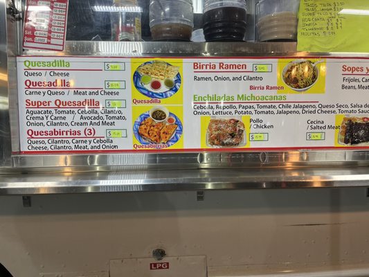 Menu photo 1 Taqueria Conchita San Jose, CA