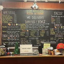 Los Amigos Restaurant - Menu