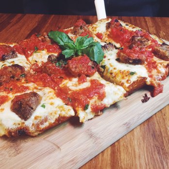 Farrelli's Pizza - Meatball pizza. If you want to make everyone jealous of your meal, order this. It was great! - Pizza Near Me - Ruston, Washington