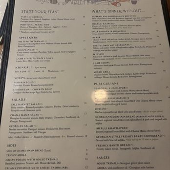 Chama Mama - Menu - Georgian Near Me - Brooklyn, New York Chama Mama - Menu - Georgian Near Me - Brooklyn, New York