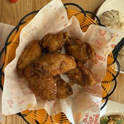 Mom’s Pan Fried Bun - Honey garlic chicken wings
