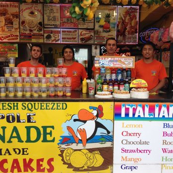 North Pole Lemonade - two men behind the counter - Cafes Near Me - Ocean City, Maryland