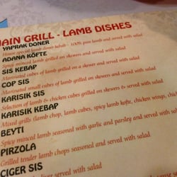 Durum Restaurant - Menu