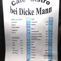 Dicke Mann - Jetzt endlich die offizielle Karte. Zu Essen soll es angeblich nie was geben, weil keiner danach fragt.....