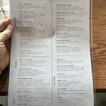 LorBird - A menu with many amazing choices! - New American Near Me - Fulton, New York