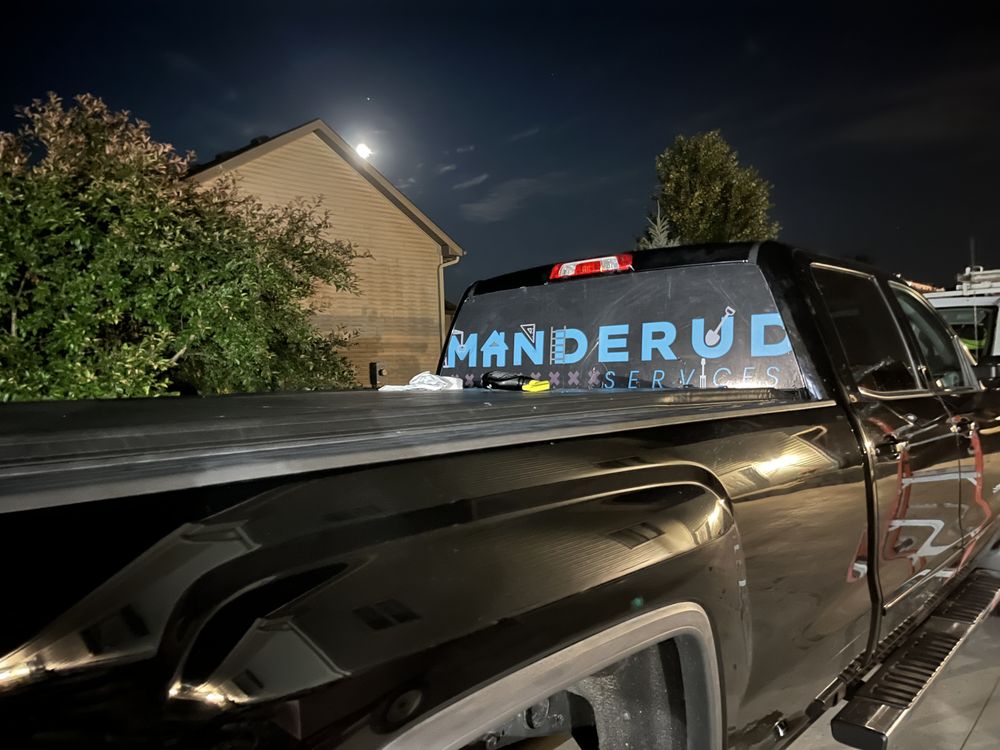 Slide of Manderud Services