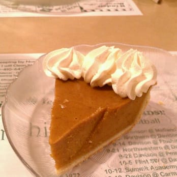 Leo's Coney Island - Tasty pun'kin pie for dessert - Burgers Near Me - Davison, Michigan