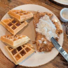 Chicken and waffles Chicken and waffles