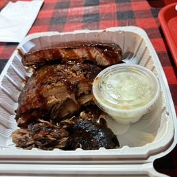 big beef rib combo with side of coleslaw big beef rib combo with side of coleslaw