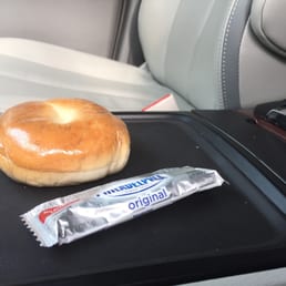 Bagel and cream cheese Bagel and cream cheese