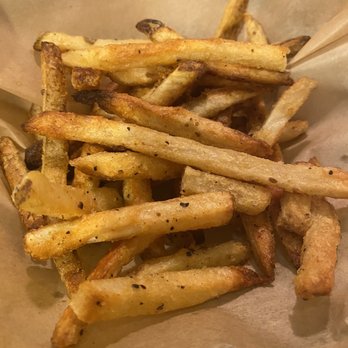 Destination Grill - some french fries- I think they grill them too lol - Steakhouses Near Me - Cortez, Colorado