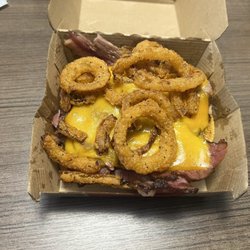 Arby's - Pretty sure I didn't order an open face brisket sandwich...where's the top bun?!