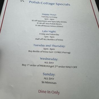 Polish Cottage - Polish Near Me - Tucson, Arizona Polish Cottage - Polish Near Me - Tucson, Arizona