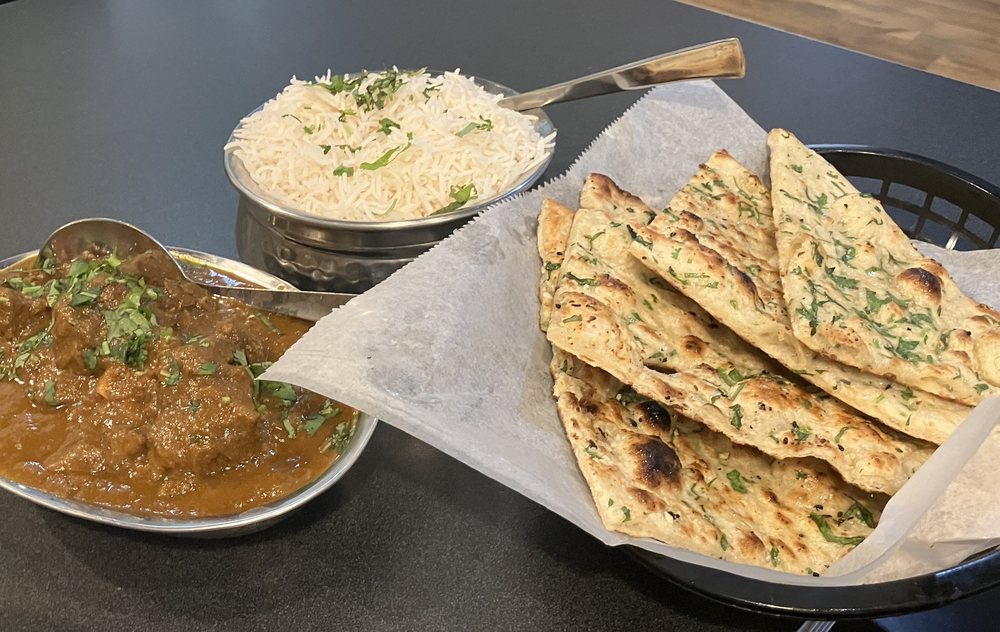 Food from Rohan's Indian Bistro