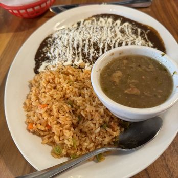 El Mirasol - Enchilada de Mole - Mexican Near Me - San Antonio, Texas