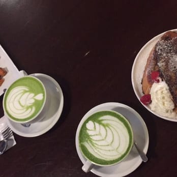 Fortezza Coffee - Chorizo sandwich, creme brûlée French toast with granola and yogurt, along with matcha lattes - Cafes Near Me - Fort Wayne, Indiana