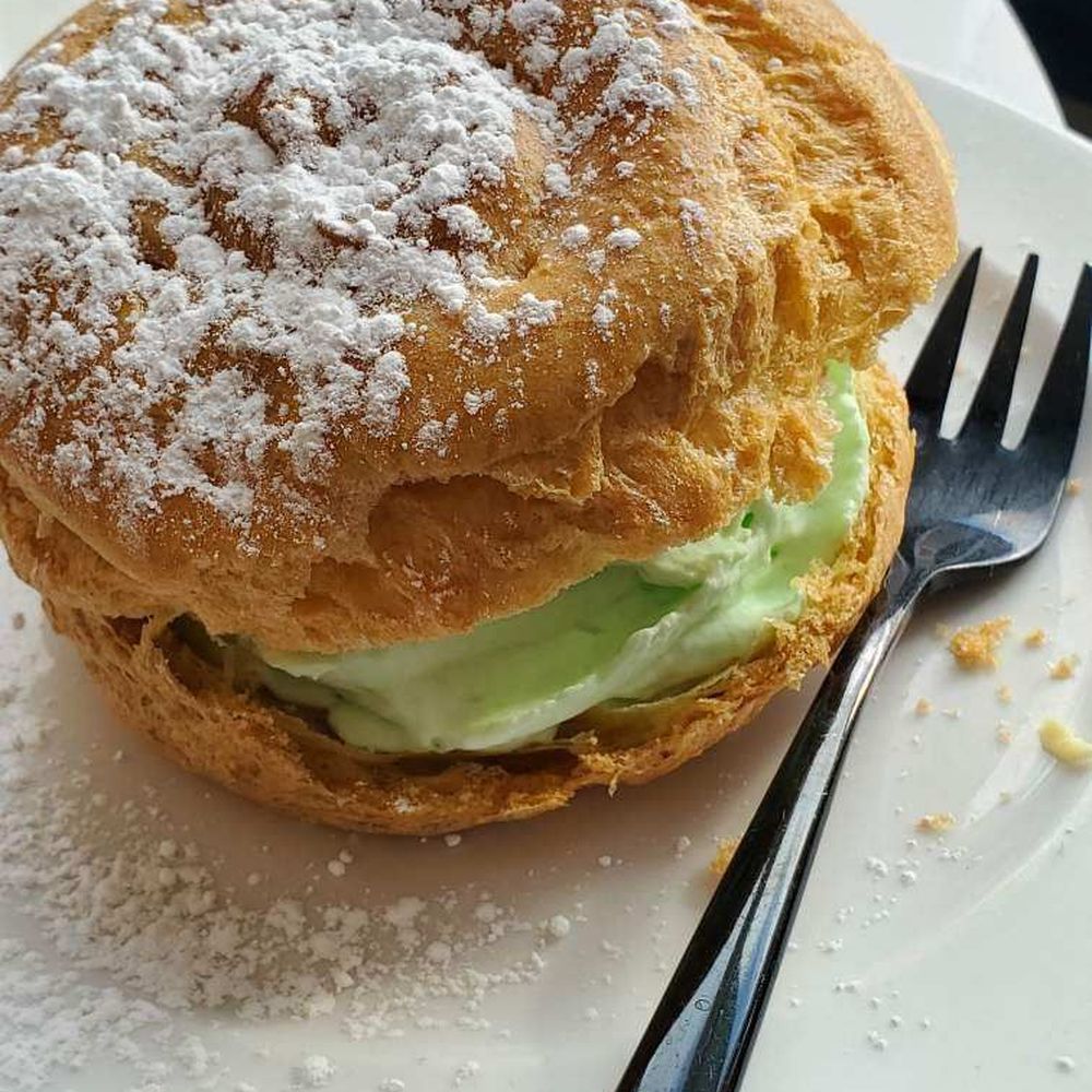 Joseph Putrello Coffee Barista Bar - Pistachio Cream Puff - Coffee & Tea Near Me - Utica, New York