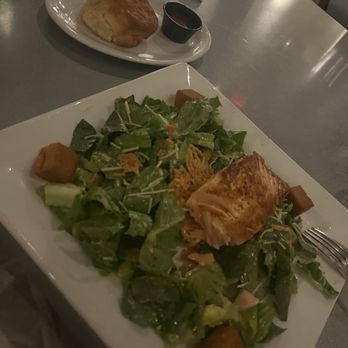 Hash House A Go Go - The small Caesar with salmon(cooked to perfection) - Breakfast & Brunch Near Me - Montville, Connecticut Hash House A Go Go - The small Caesar with salmon(cooked to perfection) - Breakfast & Brunch Near Me - Montville, Connecticut