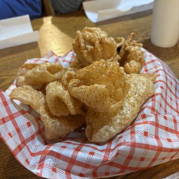 The Hole In the Wall Cafe - Fresh fried pork rinds - Cafes Near Me - Rochester, Texas The Hole In the Wall Cafe - Fresh fried pork rinds - Cafes Near Me - Rochester, Texas