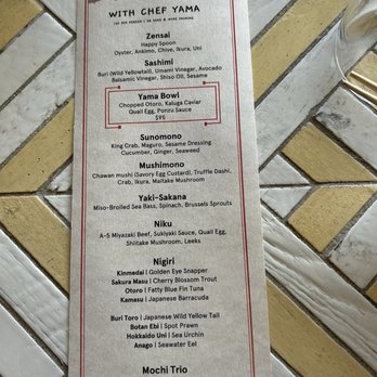 The Bungalow Kitchen - Omakase menu - New American Near Me - Tiburon, California