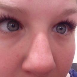 Just got my first set of lashes- love!