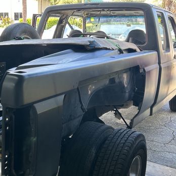 Russell Auto Restorations - This is the same truck when we picked it up from Russell auto restoration this week. - Auto Repair Near Me - West Palm Beach, Florida Russell Auto Restorations - This is the same truck when we picked it up from Russell auto restoration this week. - Auto Repair Near Me - West Palm Beach, Florida