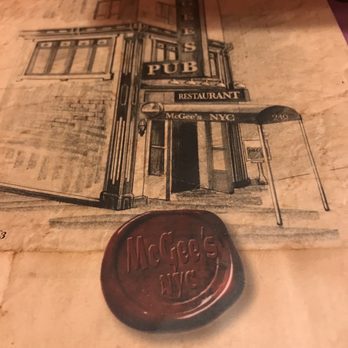 McGee's Pub - The menu - Irish Pub Near Me - New York, New York McGee's Pub - The menu - Irish Pub Near Me - New York, New York