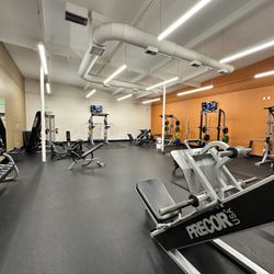 Anytime Fitness - One of the nice spacious lifting rooms.