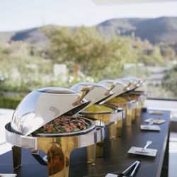 Orchid Persian Cuisine - Catering set up