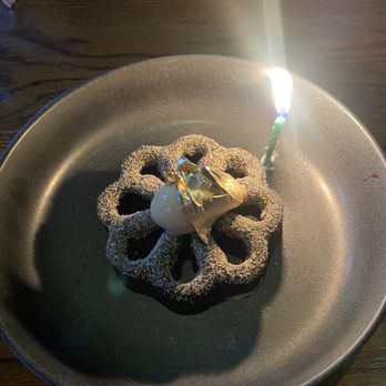Hestia - Birthday buñuelo! - New American Near Me - Austin, Texas Hestia - Birthday buñuelo! - New American Near Me - Austin, Texas