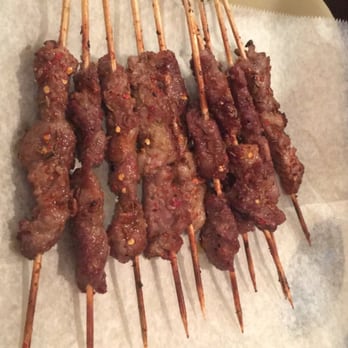 Xin Jiang BBQ - Lamb skewers - Barbeque Near Me - Houston, Texas Xin Jiang BBQ - Lamb skewers - Barbeque Near Me - Houston, Texas