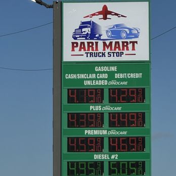Pari Mart Truck Stop - a gas station sign - Gas Stations Near Me - Goshen, California Pari Mart Truck Stop - a gas station sign - Gas Stations Near Me - Goshen, California