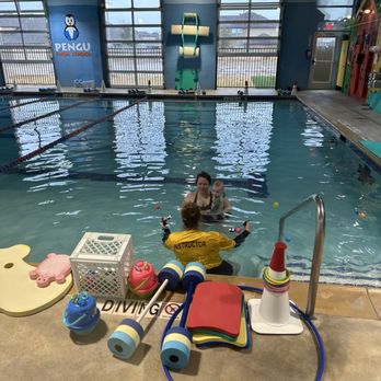 Pengu Swim School - Towne Lake - Our instructor giving us the initial safety brief. - Swimming Lessons/Schools Near Me - Cypress, Texas Pengu Swim School - Towne Lake - Our instructor giving us the initial safety brief. - Swimming Lessons/Schools Near Me - Cypress, Texas