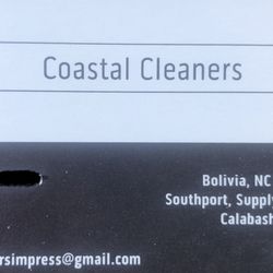 Coastal Cleaners - Business card