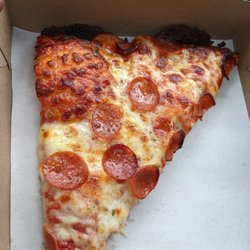 Mattina's Pizzeria - Cheese and Pepperoni Slice $3 and change huge couldn't even eat two