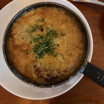 Le Rock - Onion soup - French Near Me - New York, New York