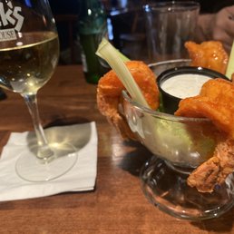 Buffalo shrimp appetizer Buffalo shrimp appetizer