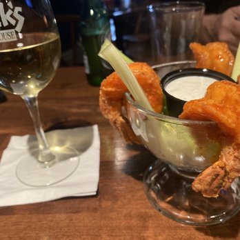 Chuck's Steak House - Buffalo shrimp appetizer - Steakhouses Near Me - Rocky Hill, Connecticut Chuck's Steak House - Buffalo shrimp appetizer - Steakhouses Near Me - Rocky Hill, Connecticut