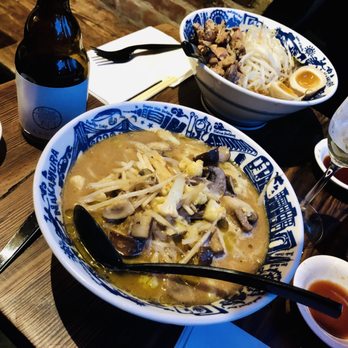 Nakamura - Creamy Mushroom Ramen and Shaki Shaki Spicy - Ramen Near Me - New York, New York Nakamura - Creamy Mushroom Ramen and Shaki Shaki Spicy - Ramen Near Me - New York, New York