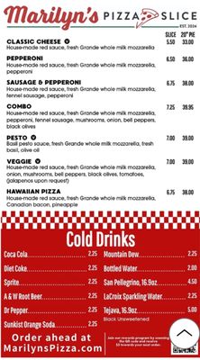 Menu photo 8 Marilyn’s Pizza Sacramento, CA Menu photo 8 Marilyn’s Pizza Sacramento, CA