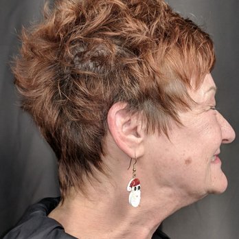 Deena's Tropical Waves - Razored wedge haircut - Massage Therapy Near Me - Auburn, California