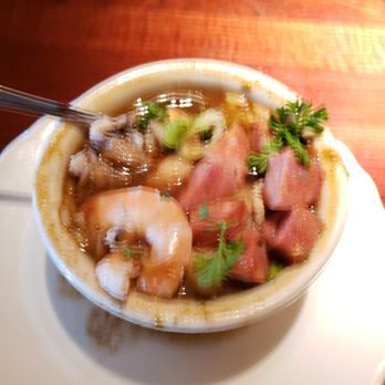 Pappadeaux Seafood Kitchen - Blurry gumbo. - Seafood Near Me - Austin, Texas Pappadeaux Seafood Kitchen - Blurry gumbo. - Seafood Near Me - Austin, Texas
