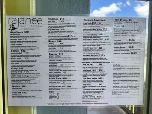 Menu photo 7 Rajanee Thai Haleiwa Haleiwa, HI Menu photo 7 Rajanee Thai Haleiwa Haleiwa, HI
