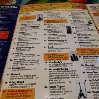 Lindburgers - Menu2 - Burgers Near Me - Jupiter, Florida