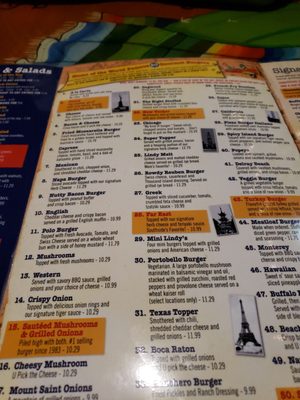 Menu photo 4 Lindburgers Jupiter, FL