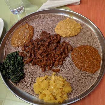 Fassil Ethiopian Restaurant - Lamb ($16) and vegetarian combo ($12) - Ethiopian Near Me - Vancouver, British Columbia Fassil Ethiopian Restaurant - Lamb ($16) and vegetarian combo ($12) - Ethiopian Near Me - Vancouver, British Columbia