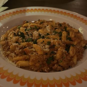 Caramella Italian Restaurant & Lounge - Cavatelli Bolognese** - Italian Near Me - Las Vegas, Nevada Caramella Italian Restaurant & Lounge - Cavatelli Bolognese** - Italian Near Me - Las Vegas, Nevada