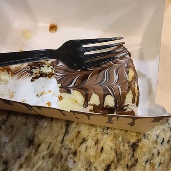 Chocolate Bash - Tiny piece of cake for $10. Total waste of money - Desserts Near Me - Tustin, California